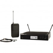 Shure Blx14r/w93 Rackmount Wireless Omni Lavalier Microphone System (j11: 596 To 616 Mhz)