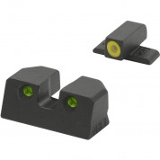 Meprolight Ltd Hvs Sights For Sig Sauer 9mm/.357 P226 (yellow Front, Green Rear)