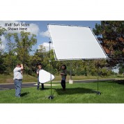 Fotodiox Pro Studio Solutions Giant Sun Scrim Collapsible Frame Diffusion Kit With Bag (8x8')