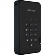 Istorage 8tb Diskashur2 Usb 3.1 Encrypted Portable Ssd (phantom Black)