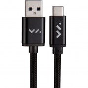 Voyage Audio 10' Usb Type-c To Usb Type-a Braided Nylon Usb 3.0 Cable