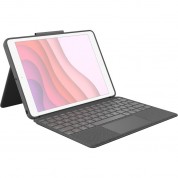 Logitech Combo Touch Backlit Keyboard Case For Apple Ipad (gen 7 To 9) (graphite)