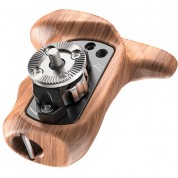 Smallrig Right-side Wooden Handgrip With Arri-standard Rosette