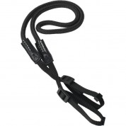 Artisan & Artist Woven Silk Cord Camera Strap (black)