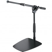 K&m 25993 Compact Floor/tabletop Microphone Stand With Short Boom