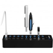 Sabrent 10-port Usb 3.0 Hub