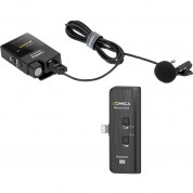 Comica Audio Boomx-d Mi1 Ultracompact Digital Wireless Microphone System For Ios Smartphones (2.4 Ghz)