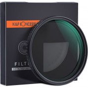 K&f Concept Nano-x Green Multicoated Variable Nd Filter (49mm, 1- To 5-stop)