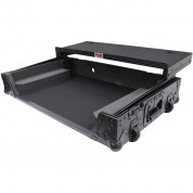 Prox Flight Case With Shelf And Wheels For Pioneer Xdj-xz System (black On Black)