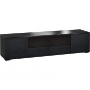 Salamander Designs Chameleon Collection Chicago 245 A/v Cabinet (textured Black Oak)