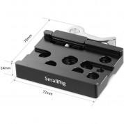 Smallrig Arca-type Quick Release Baseplate