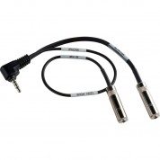 Sescom Iphone-ln2mic1ra Trrs Right Angle 25 Db 3.5mm Line-level And 3.5mm Monitor Cable