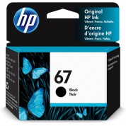 Hp 67 Black Ink Cartridge For Select Envy And Deskjet Printers