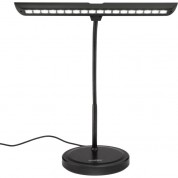 Auray 18-led Desktop Gooseneck Light With Usb Charger