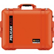 Pelican 1607airwf Wheeled Carry-on Hard Case With Foam Insert (orange)