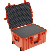 Pelican 1607airwf Wheeled Carry-on Hard Case With Foam Insert (orange)