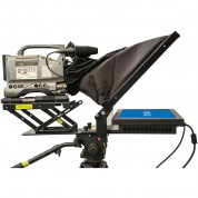 Mirror Image Lc-15e Lcd Teleprompter With Height-adjustable Camera Platform