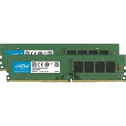 Crucial 32gb Desktop Ddr4 3200 Mhz Udimm Memory Kit (2 X 16gb)