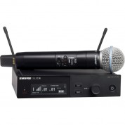 Shure Slxd24/b58 Digital Wireless Handheld Microphone System With Beta 58a Capsule (h55: 514 To 558 Mhz)