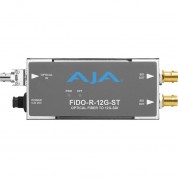 Aja Fido-r-12g-st Single-channel St Fiber To 12g-sdi Mini Converter