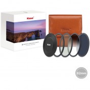 Kase Round Wolverine Magnetic Kit With Cpl, Gnd0.9 & Nd1000 Filters (82mm)