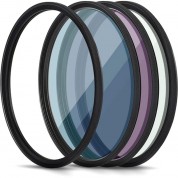 Kase Round Wolverine Magnetic Kit With Cpl, Gnd0.9 & Nd1000 Filters (82mm)