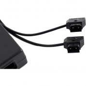 Indipro Tools 12v/6a Ac Wall Plug To 2 X D-tap Male Y-cable Adapter