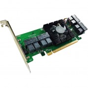 Highpoint Ssd7180 Pcie 3.0 X16 8-channel U.2 Nvme Raid Controller