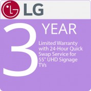 Lg 3-year 24-hour Quick Swap Service For 55