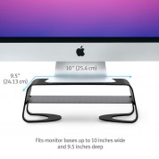 Twelve South Curve Riser Desktop Stand For Imac And Displays (black)