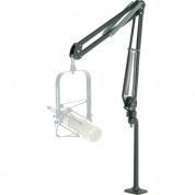 O.c. White Proboom Deluxe Mic Arm With Riser (carbon Black, 29