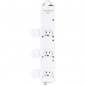 Cyberpower 6-outlet Medical-grade Power Strip (white)