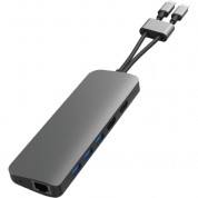 Hyper Hyperdrive Viper 10-in-2 Usb Type-c Hub (space Gray)