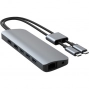 Hyper Hyperdrive Viper 10-in-2 Usb Type-c Hub (space Gray)