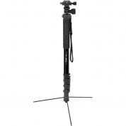 Oben Acm-2400l 4-section Aluminum Self-standing Monopod With Vh-a30 Tilt Monopod Head Kit