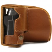 Megagear Ever Ready Leather Camera Case For Fujifilm X-a7 (light Brown)