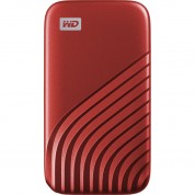 Wd 2tb My Passport Ssd Usb 3.2 Gen 2 Type-c Portable Ssd (red)