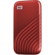 Wd 2tb My Passport Ssd Usb 3.2 Gen 2 Type-c Portable Ssd (red)