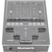 Decksaver Cover For Numark Scratch Mixer (smoked Clear)