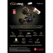 Canon 2-year Carepak Pro Extended Service Plan With Adp For Eos Cinema Cameras ( $2500.00-$2999.99)