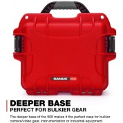 Nanuk 908 Hard Case With Foam Insert (red, 8.8l)