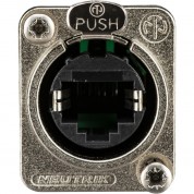 Neutrik Ne8fdp - Ethercon-series Rj45 Feedthrough Receptacle (silver)