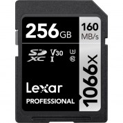 Lexar 256gb Professional 1066x Uhs-i Sdxc Memory Card (silver Series)