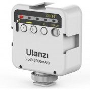 Ulanzi Vl-49 Rechargeable Mini Led Light (white)