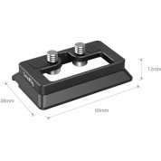 Smallrig Arca-type Quick Release Plate For Select Dji Rs Gimbals