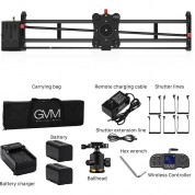 Gvm Gt-120wd Wireless Bluetooth Carbon Fiber Motorized Camera Slider (47