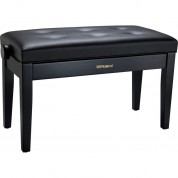 Roland Rpb-d300 Duet Piano Bench With Adjustable Height And Cushioned Seat (satin Black)