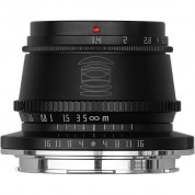 Ttartisan 35mm F/1.4 Lens For Leica L (black)