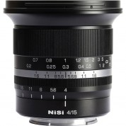 Nisi 15mm F/4 Sunstar Asph Lens For Canon Rf (black)