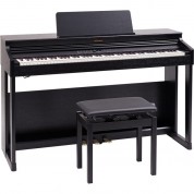 Roland Rp701 88-key Classic Digital Piano With Stand And Bench (black)